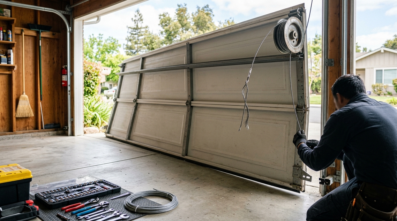 Garage Door Cable Repair