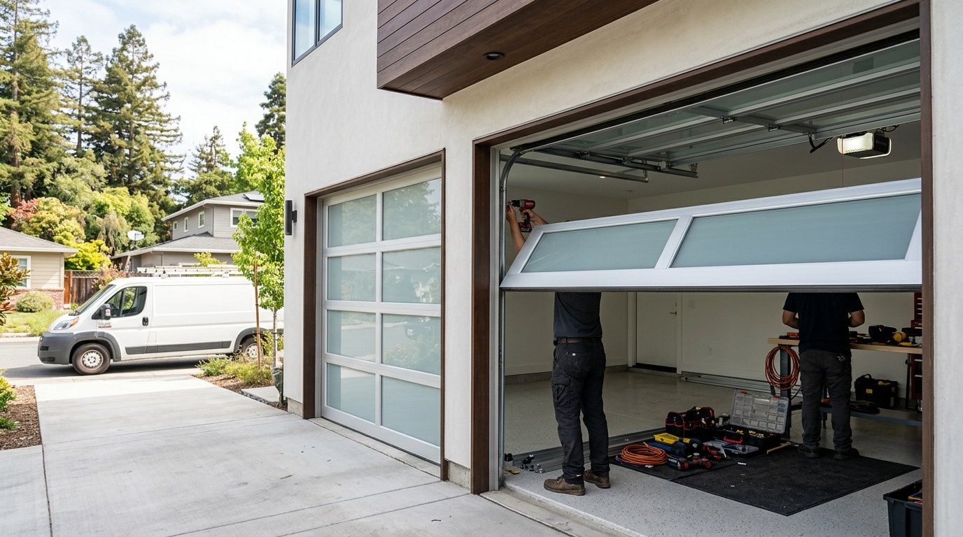 Modern Glass Garage Doors service photo