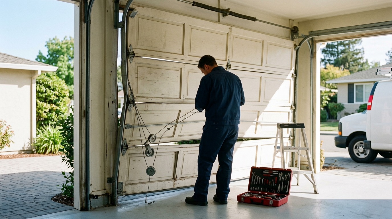 Off-Track Garage Door Repair